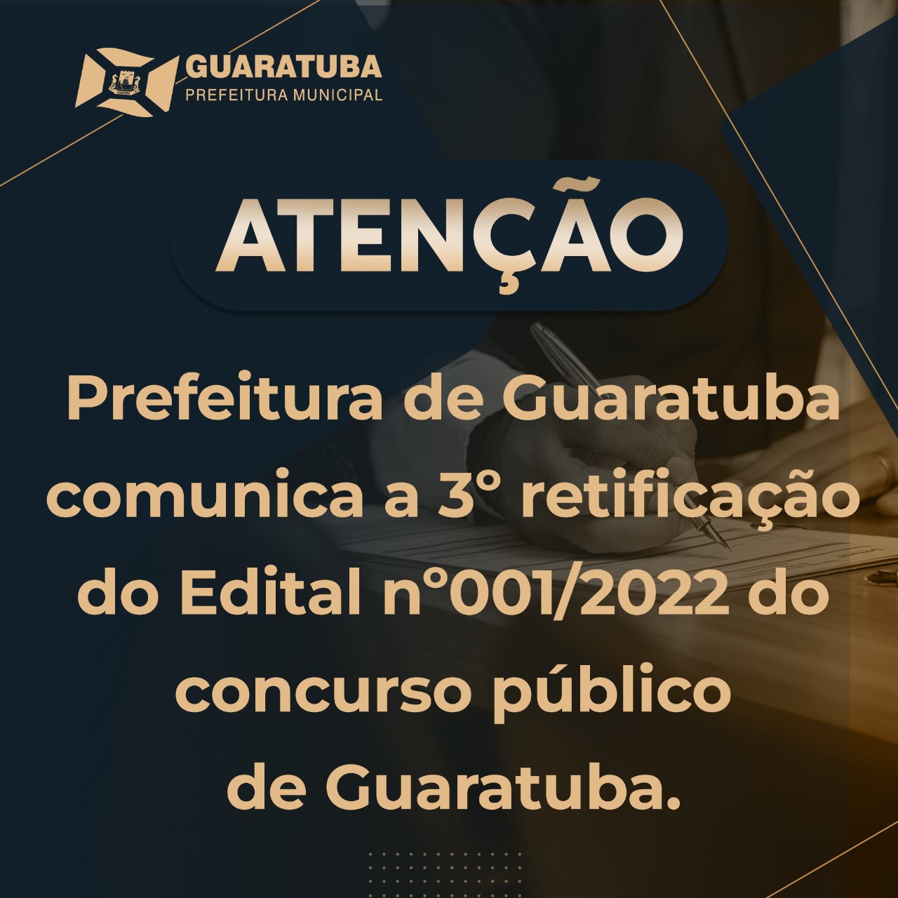 Prefeitura Comunica A Retifica O Do Edital N Do Concurso